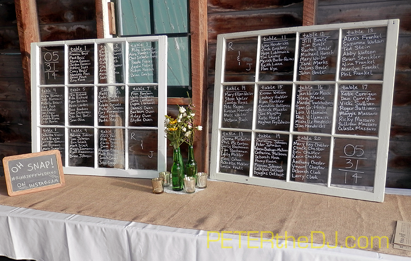 Peter's Pointers: Why Your Wedding Needs a Seating Chart 1