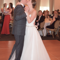 Erica and Grant wedding reception at Genesee Grande Hotel in Syracuse