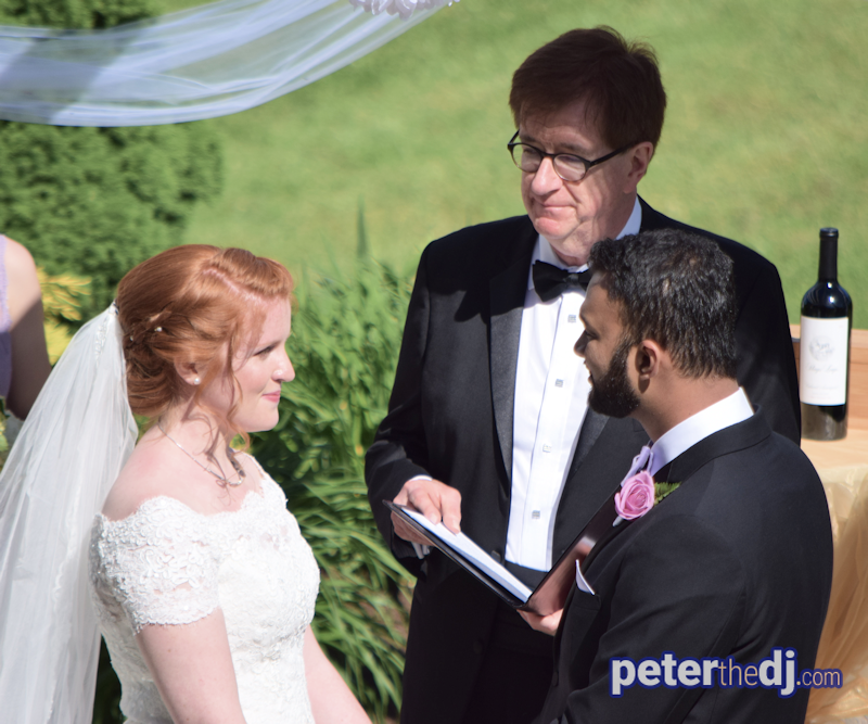 Wedding Liz and Nakul at Gabriella's Manor, Greene, 6/3/17