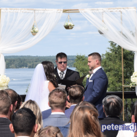 Wedding: Amy and Michael in The Thousand Islands, 8/26/17 2