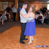 First Dance: Kathy and Duncan's 25th wedding anniversary at Drumlins, Syracuse
