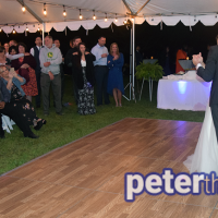 Wedding DJ Peter Naughton shares photos from Rachel and Kevin's wedding in Litchfield, NY. September 2018.