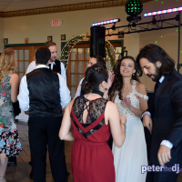 Bethany and Brian's wedding at Skyline Lodge, Highland Forest, Fabius, NY. November 2018. Photo by DJ Peter Naughton peterthedj.com