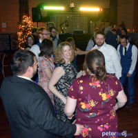 Irene and Robert's wedding at Tailwater Lodge, Altmar, NY - DJ Peter Naughton - December 2018